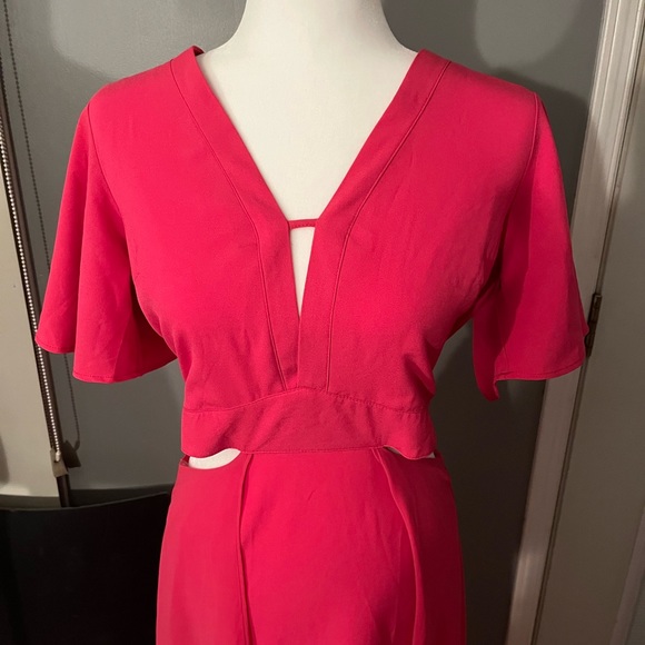 XOXO Raspberry Coloured Dress Size Medium - Picture 2 of 16